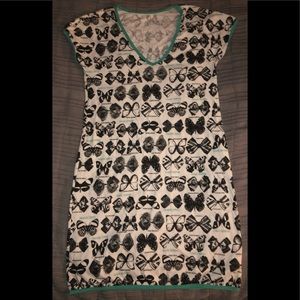 Harajuku Lovers Gwen Stefani mini Dress 2005 Junior Sz M designer Sample NEW Vtg